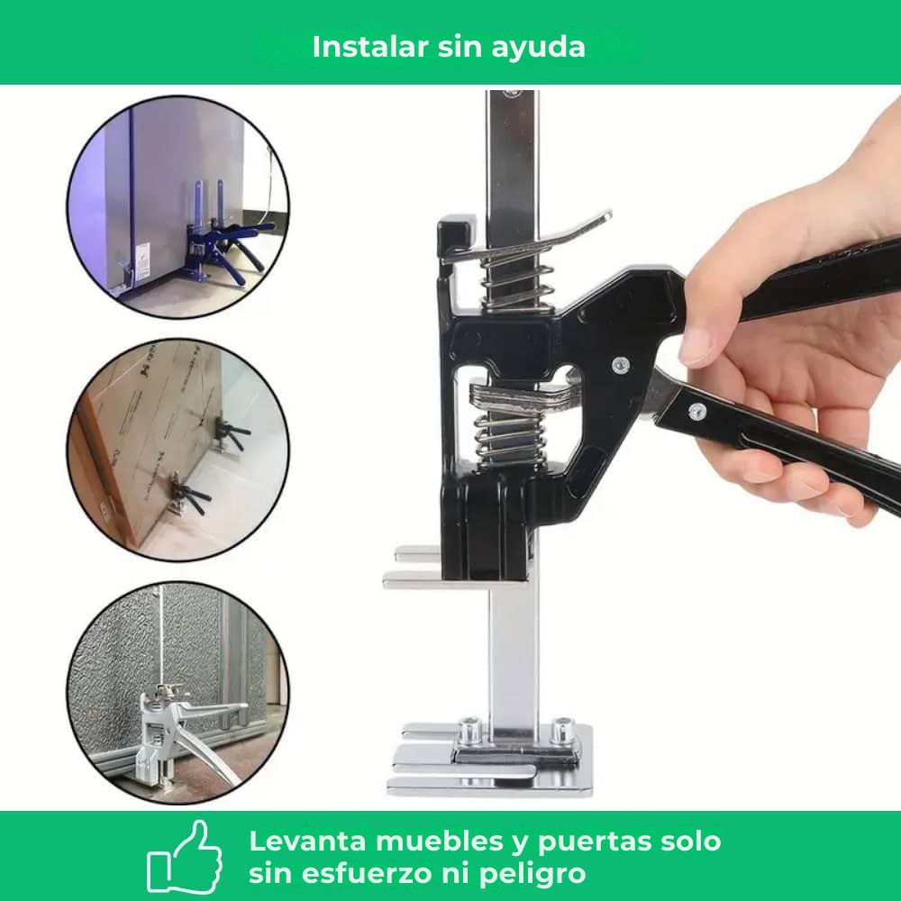 Gato manual multifunción para una fácil instalación y elevación