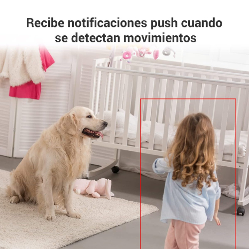 Cámaras de Seguridad WiFi – Pack de 2 con Visión Nocturna y Detección de Movimiento (Full HD 1080p)