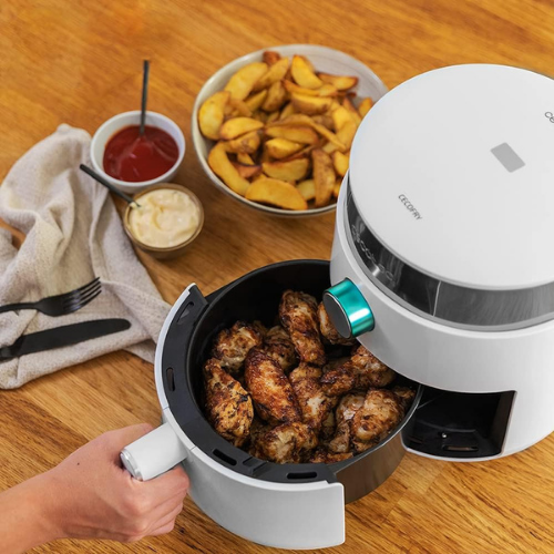 Freidora de Aire 2.5 L – Diseño Compacto con Calentamiento Rápido de 1200 W y Cocina Sin Aceite