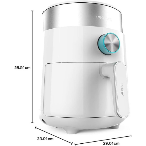 Freidora de Aire 2.5 L – Diseño Compacto con Calentamiento Rápido de 1200 W y Cocina Sin Aceite