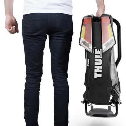 Thule EasyFold XT 2 Portabicicletas - Soporte plegable y compacto para 2 bicicletas