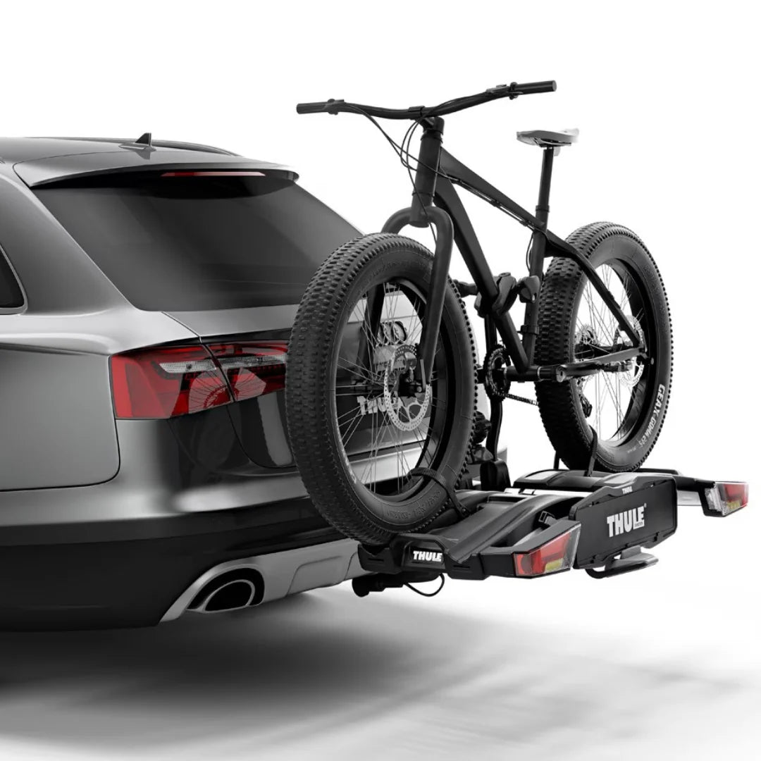 Thule EasyFold XT 2 Portabicicletas - Soporte plegable y compacto para 2 bicicletas