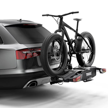 Thule EasyFold XT 2 Portabicicletas - Soporte plegable y compacto para 2 bicicletas