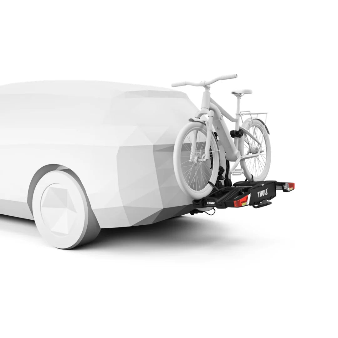 Thule EasyFold XT 2 Portabicicletas - Soporte plegable y compacto para 2 bicicletas