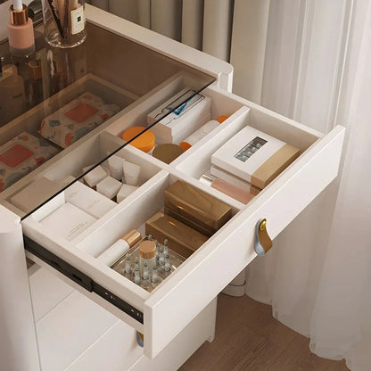 Ivory - Espejo plegable para maquillaje