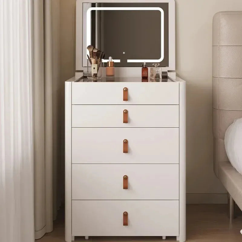 Ivory - Espejo plegable para maquillaje