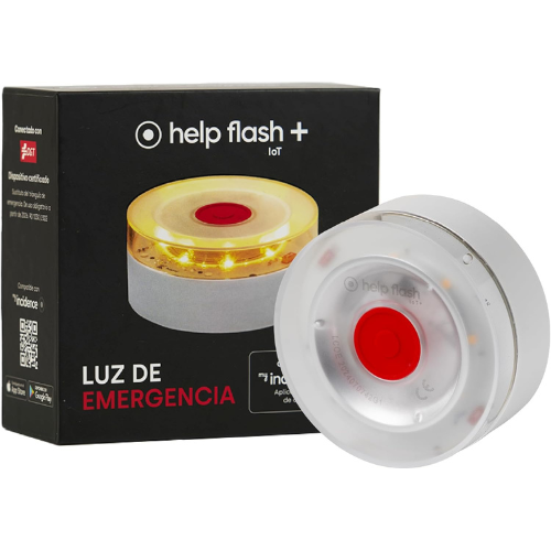 Baliza de Emergencia V16 Help Flash IoT+ con Geolocalización y eSIM 2038