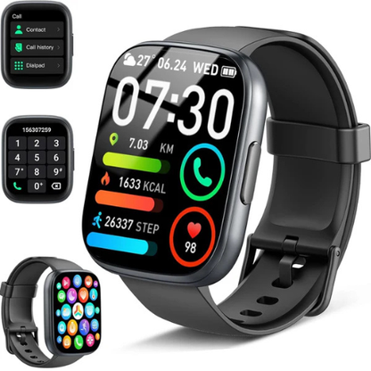 SmartWatch: reloj inteligente multifunción con llamadas Bluetooth y seguimiento de la salud