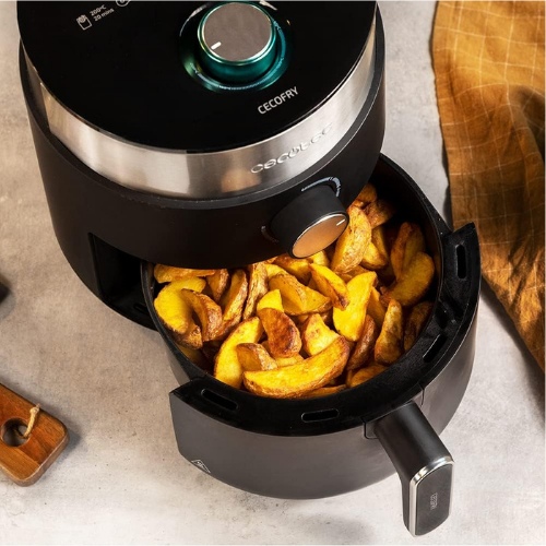 Freidora de Aire 2.5 L – Diseño Compacto con Calentamiento Rápido de 1200 W y Cocina Sin Aceite