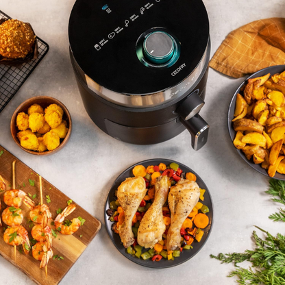 Freidora de Aire 2.5 L – Diseño Compacto con Calentamiento Rápido de 1200 W y Cocina Sin Aceite