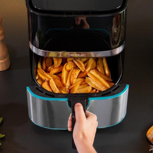 Freidora de Aire 2.5 L – Diseño Compacto con Calentamiento Rápido de 1200 W y Cocina Sin Aceite