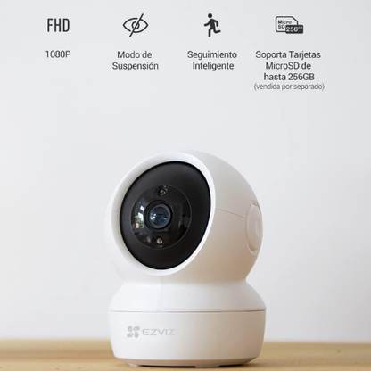 Cámaras de Seguridad WiFi – Pack de 2 con Visión Nocturna y Detección de Movimiento (Full HD 1080p)
