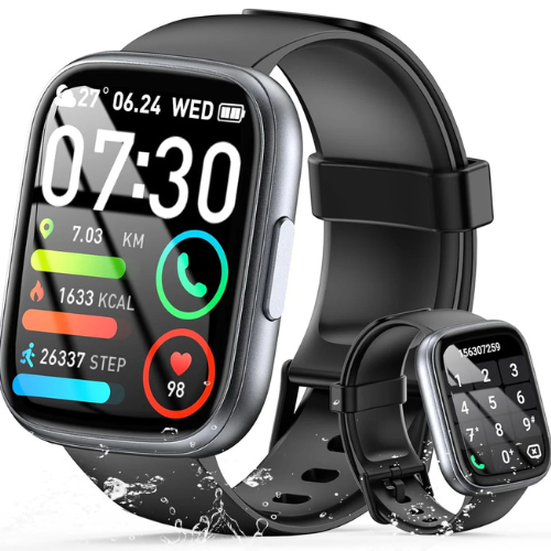 SmartWatch: reloj inteligente multifunción con llamadas Bluetooth y seguimiento de la salud