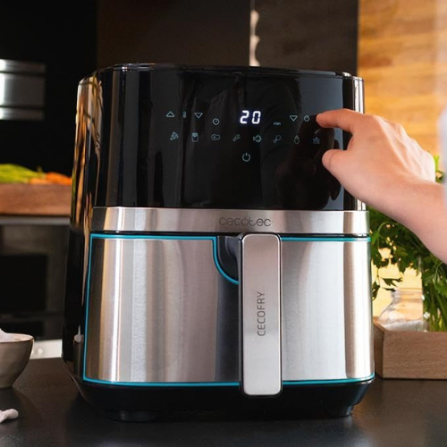 Freidora de Aire 2.5 L – Diseño Compacto con Calentamiento Rápido de 1200 W y Cocina Sin Aceite