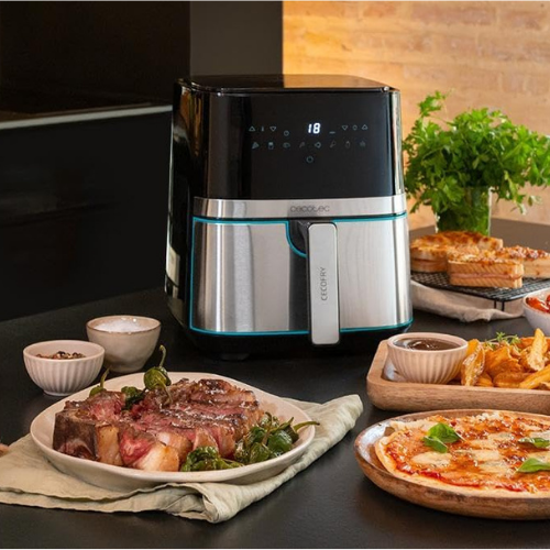 Freidora de Aire 2.5 L – Diseño Compacto con Calentamiento Rápido de 1200 W y Cocina Sin Aceite