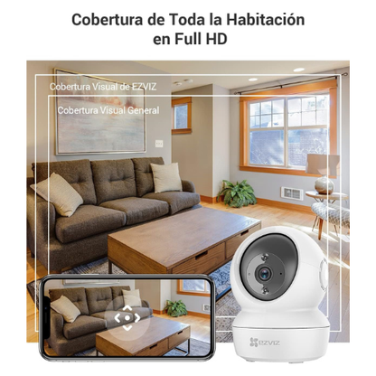 Cámaras de Seguridad WiFi – Pack de 2 con Visión Nocturna y Detección de Movimiento (Full HD 1080p)