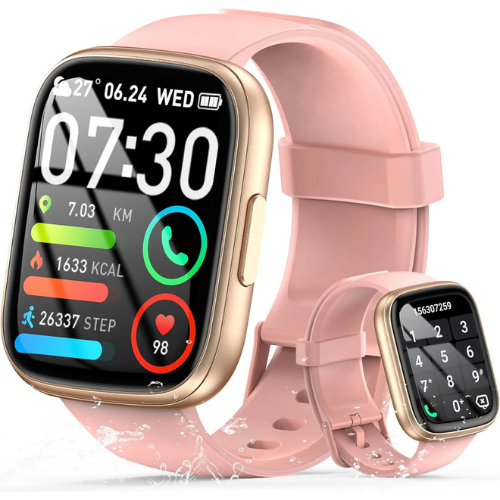 SmartWatch: reloj inteligente multifunción con llamadas Bluetooth y seguimiento de la salud