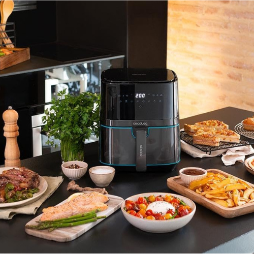 Freidora de Aire 2.5 L – Diseño Compacto con Calentamiento Rápido de 1200 W y Cocina Sin Aceite