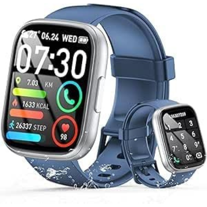 SmartWatch: reloj inteligente multifunción con llamadas Bluetooth y seguimiento de la salud