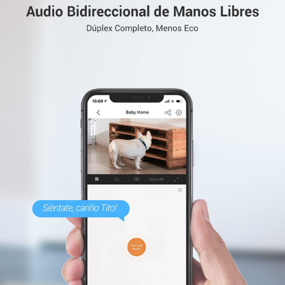 Cámaras de Seguridad WiFi – Pack de 2 con Visión Nocturna y Detección de Movimiento (Full HD 1080p)