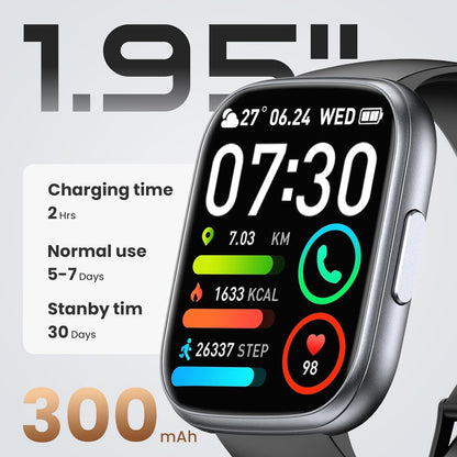 SmartWatch: reloj inteligente multifunción con llamadas Bluetooth y seguimiento de la salud