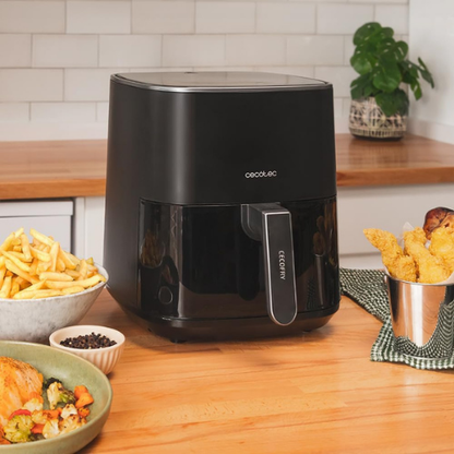 Freidora de Aire 2.5 L – Diseño Compacto con Calentamiento Rápido de 1200 W y Cocina Sin Aceite