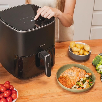 Freidora de Aire 2.5 L – Diseño Compacto con Calentamiento Rápido de 1200 W y Cocina Sin Aceite