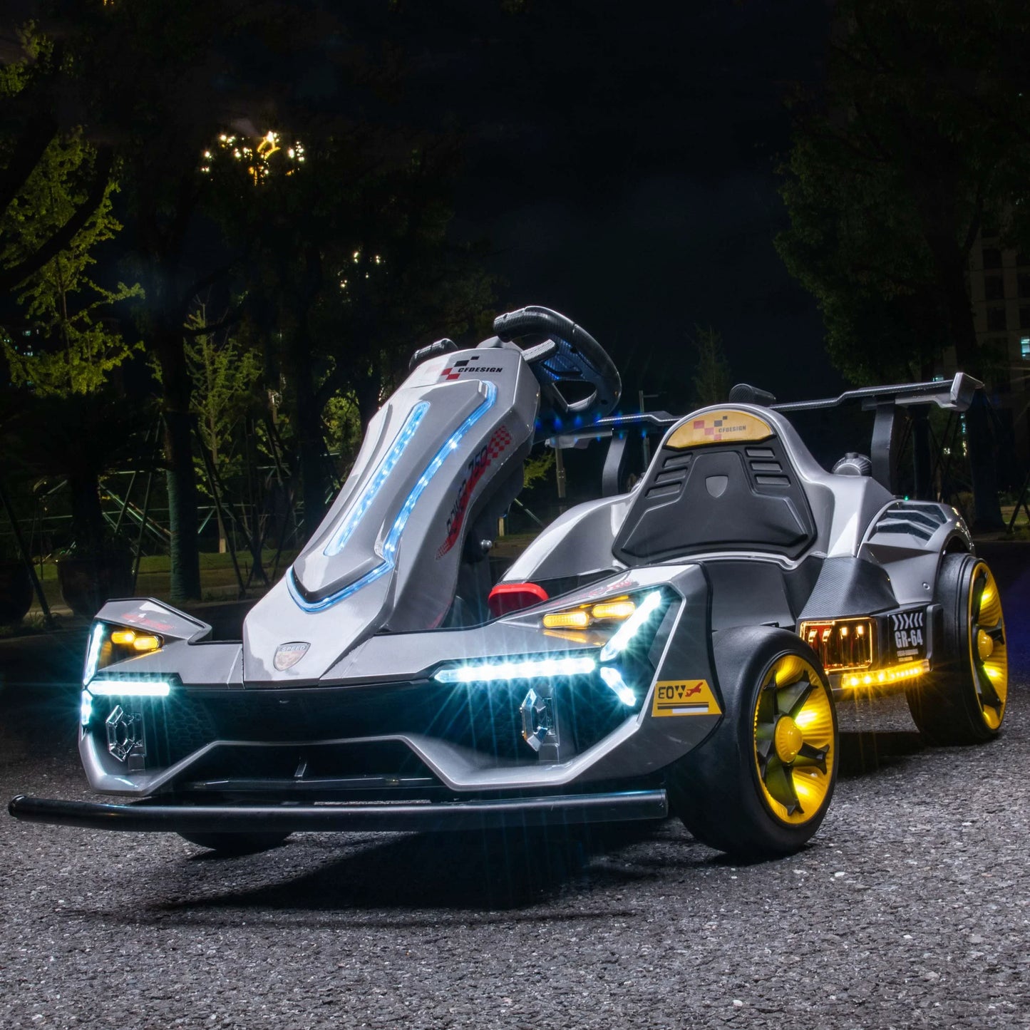 KidKarting™ 24V Kart eléctrico de drift