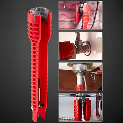 SinkWrench 1+1 GRATIS: Llave multifuncional fácil de usar para fregaderos de cocina