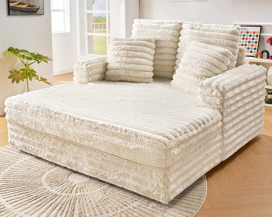 DreamLounge® XL - Sofá de ante autohinchable