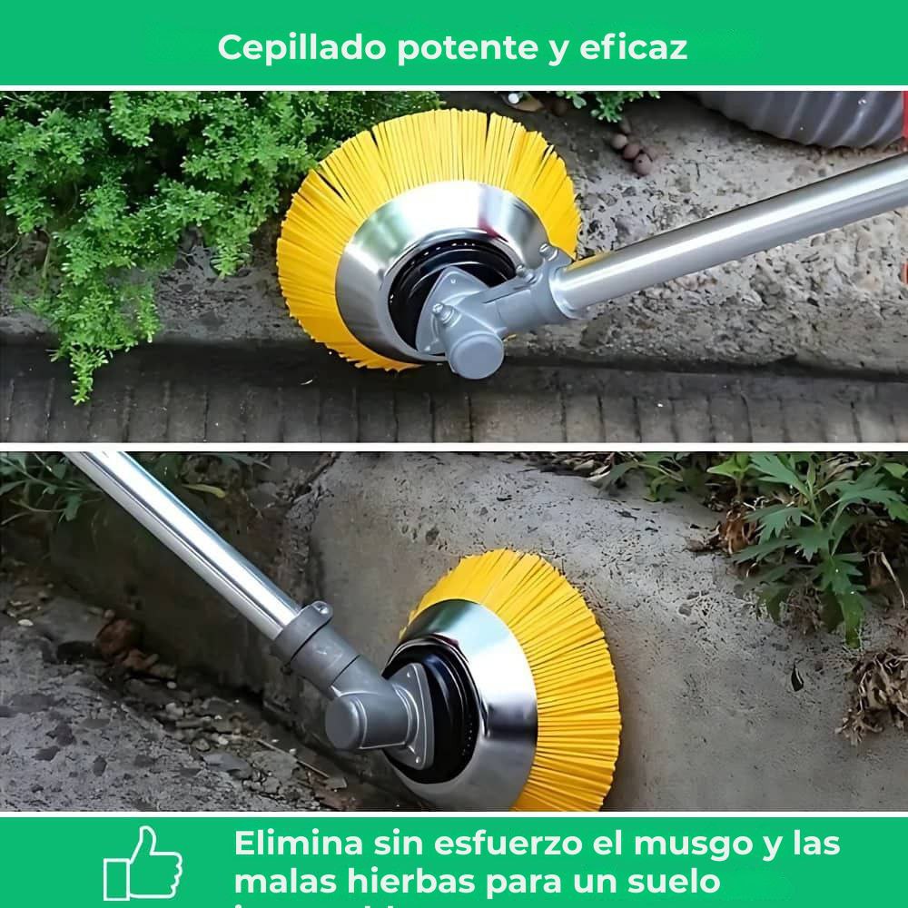 G80 PRO Cepillo desbrozador de nailon: ideal para un acabado impecable y un mantenimiento preciso.