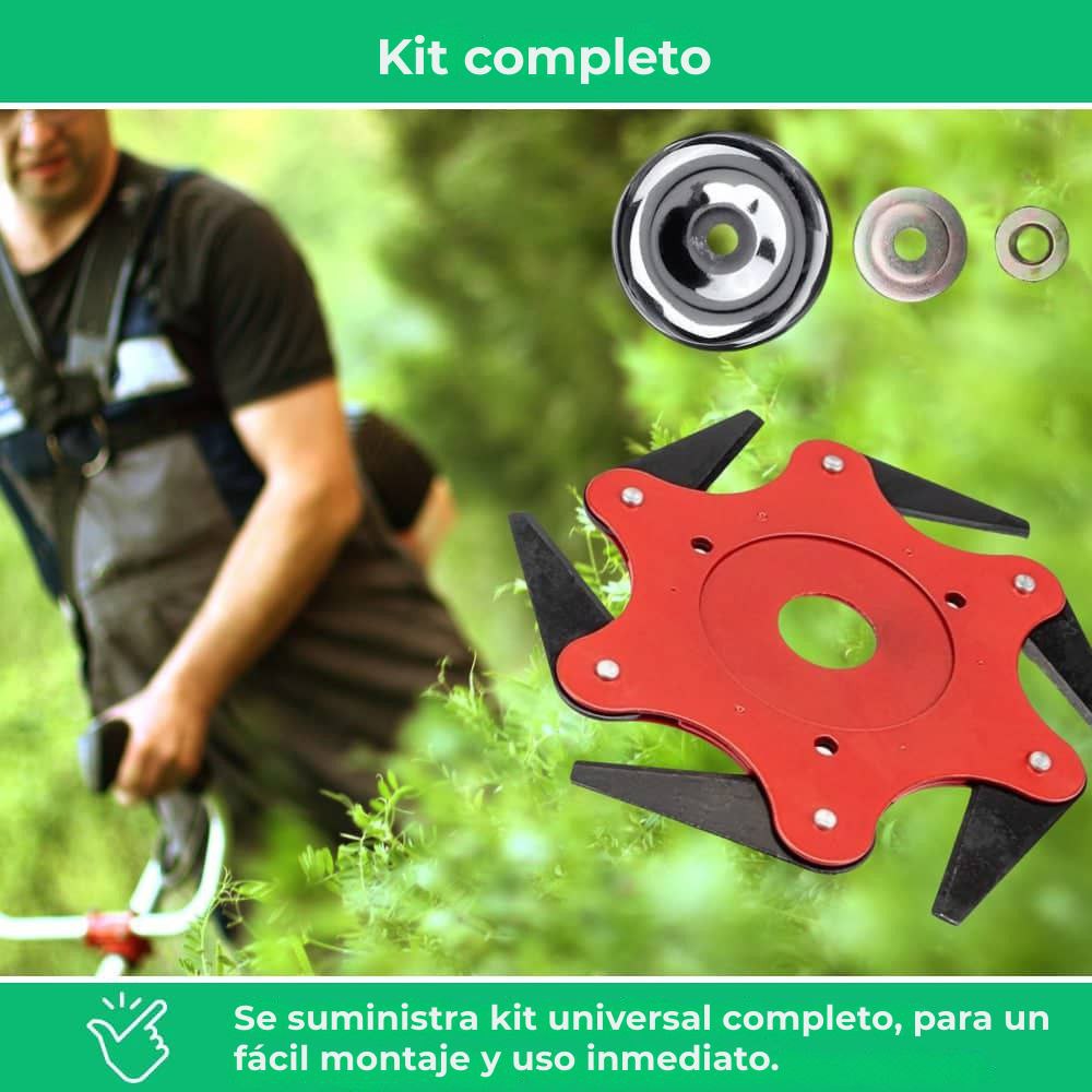G60 PRO Cabezal de corte universal: herramienta versátil para un jardín impecable
