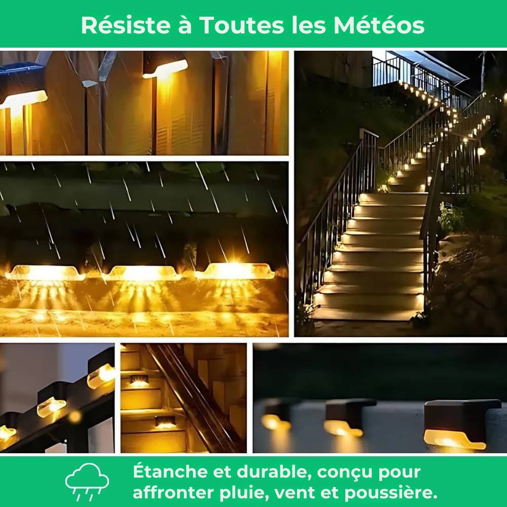 Lámparas LED solares: iluminación automática e impermeable para sus exteriores