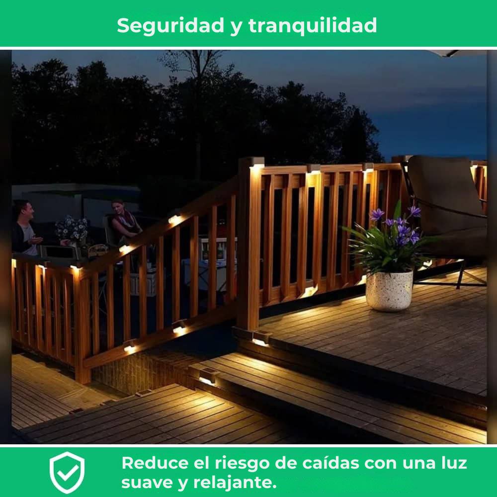 Lámparas LED solares: iluminación automática e impermeable para sus exteriores