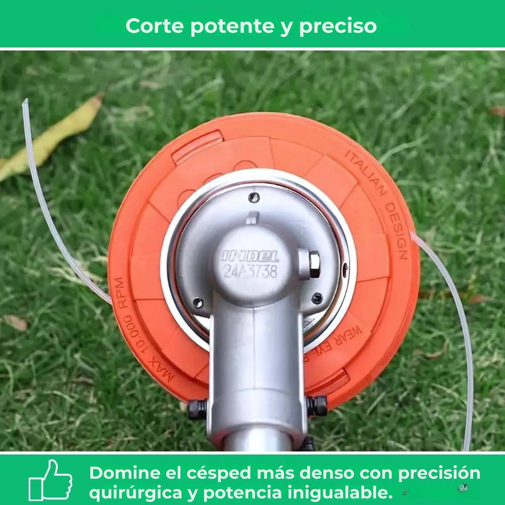G50 PRO Cabezal de desbrozadora ultrarresistente: corte limpio y rápido para el mantenimiento del jardín