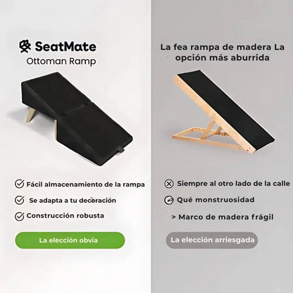 PawRest® - Rampa para perros + puf