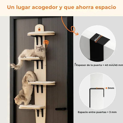 Griffix® - Árbol para gatos para colgar en la puerta
